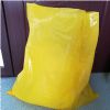high quality yellow hazardous waste plastic asbestos garbage bag